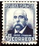 Stamps Spain -  Emilio Castelar