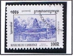 Stamps Cambodia -  Prasat neak Poan