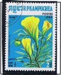 Stamps Cambodia -  Ñagestroemia