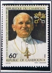 Sellos de Africa - Camer�n -  Juan Pablo II