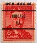 Stamps United States -  Theodore Roosevelt