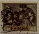 Sellos de Europa - Espa�a -  Los Borrachos (Velazquez)