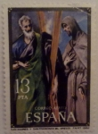 Stamps Spain -  San Andres y San Francisco (El Greco)