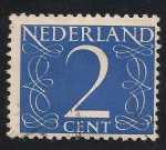 Stamps Netherlands -  Numeral