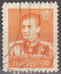 Sellos del Mundo : Asia : Iran : IRAN 1959 Scott 1140 Sello º Mohammad Shah Reza Pahlavi 25D