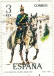 Sellos de Europa - Espaa -  ESPANA 1978 (E2453) Uniformes militares 3p