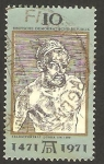 Stamps Germany -  500 anivº del nacimiento de albrecht durer