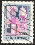 Stamps Argentina -  CENTENARIO DE LA FUNDACION CIUDAD DELA PLATA