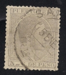 Stamps Puerto Rico -  Alfonso XII  Rey de España.