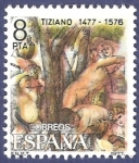 Stamps Spain -  Edifil 2466 Tiziano 8 NUEVO