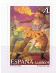 Stamps Spain -  Edifil  4140  El Circo. Tarifa A  