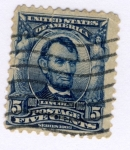 Stamps America - United States -  Presidente Lincoln Ed 1902