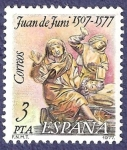 Stamps Spain -  Edifil 2460 Juan de Juni 3 peq. NUEVO