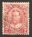 Stamps New Foundland -  george V