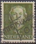 Sellos de Europa - Holanda -  Holanda 1949 Scott 306 Sello Reina Juliana usado Netherland