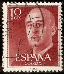 Stamps Spain -  Franco