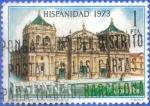 Stamps Spain -  ESPANA 1973 (E2154) Hispanidad Nicaragua - Catedral de Leon 1p