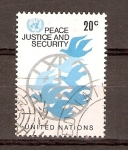 Stamps ONU -  AVES  Y  GLOBO