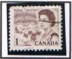 Stamps Canada -  Isabel II