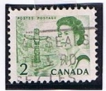 Stamps Canada -  Isabel II