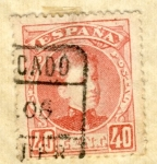 Stamps Spain -  Alfonso XIII Cadete