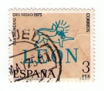 Stamps Spain -  -2261-Dia Mundial del sello 1975