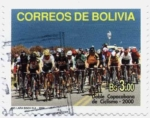 Sellos del Mundo : America : Bolivia : Doble Copacabana de Ciclismo