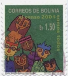 Sellos de America - Bolivia -  Censo Nacional de Poblacion y Vivienda