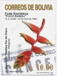 Stamps Bolivia -  Simbolos Patrios de Bolivia