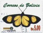 Sellos del Mundo : America : Bolivia : Mariposas