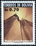 Sellos de America - Bolivia -  Maria Luisa Pacheco