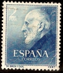 Stamps Spain -  Ramon y Cajal