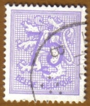 Stamps Belgium -  HERALIDIC LION