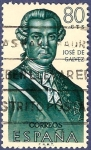 Sellos de Europa - Espaa -  Edifil 1528 José de Gálvez 0,80