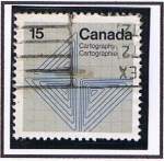 Stamps Canada -  Cartografia