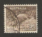 Stamps Australia -  fauna, un ornitorrinco