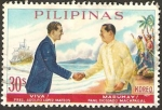 Stamps : Asia : Philippines :  adolfo lopez mateos y diosdado macapagal