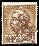 Stamps Spain -  XII centenario de la Fundación de Oviedo - Fruela I