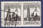 Stamps Europe - Spain -  Mutualidad postal 2 (doble)