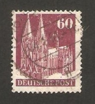 Stamps Germany -  61 A - Catedral de Colonia