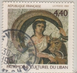 Sellos de Europa - Francia -  Patrimoine Culturel du Liban