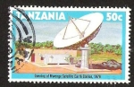 Stamps Tanzania -  OPENING OF MWENGE SATELLITE EARTH STATION