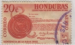 Sellos del Mundo : America : Honduras : Sentencia de La Haya 1960