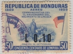 Sellos de America - Honduras -  Oración de Gettysburg