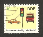 Stamps Germany -  1141 - prevención contra los accidentes de circulación, semáforo