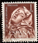 Sellos de Europa - Espa�a -  IV centenario de la Reforma Teresiana - Santa Teresa de Bernini