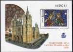 Stamps Spain -  ESPAÑA 2003 4020 HB Sello Nuevo Catedral de Santa María de León 