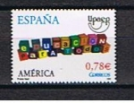 Stamps Spain -  Edifil  4353  América Upaep. Educación para todos.  