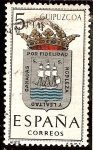 Stamps Spain -  Guipuzcoa