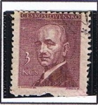 Stamps Czechoslovakia -  M Svabinsky Del